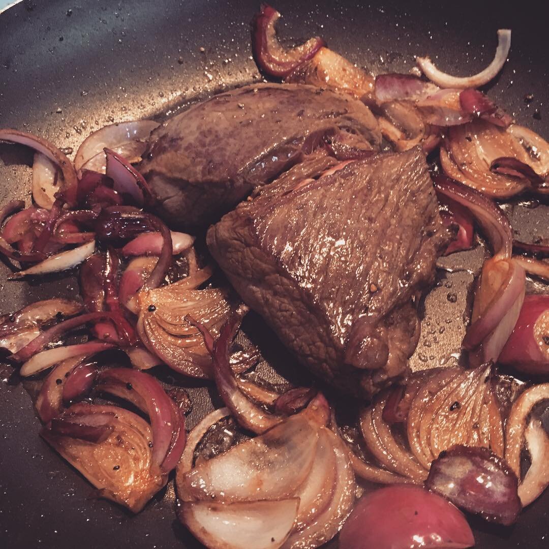 Steak and Onions