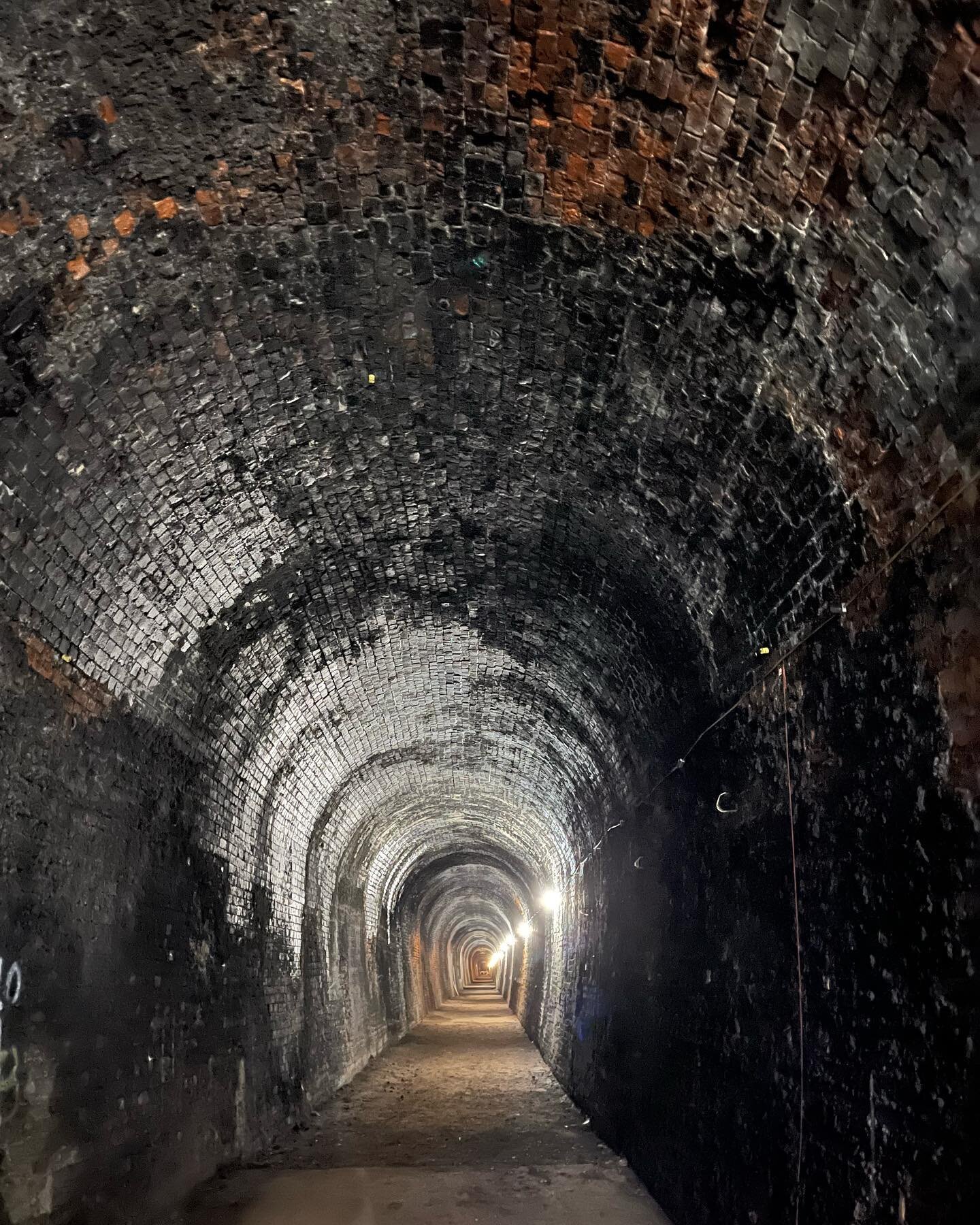 Inside Glenfield tunnel