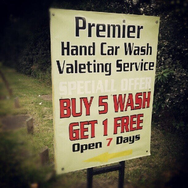 What's a five wash?