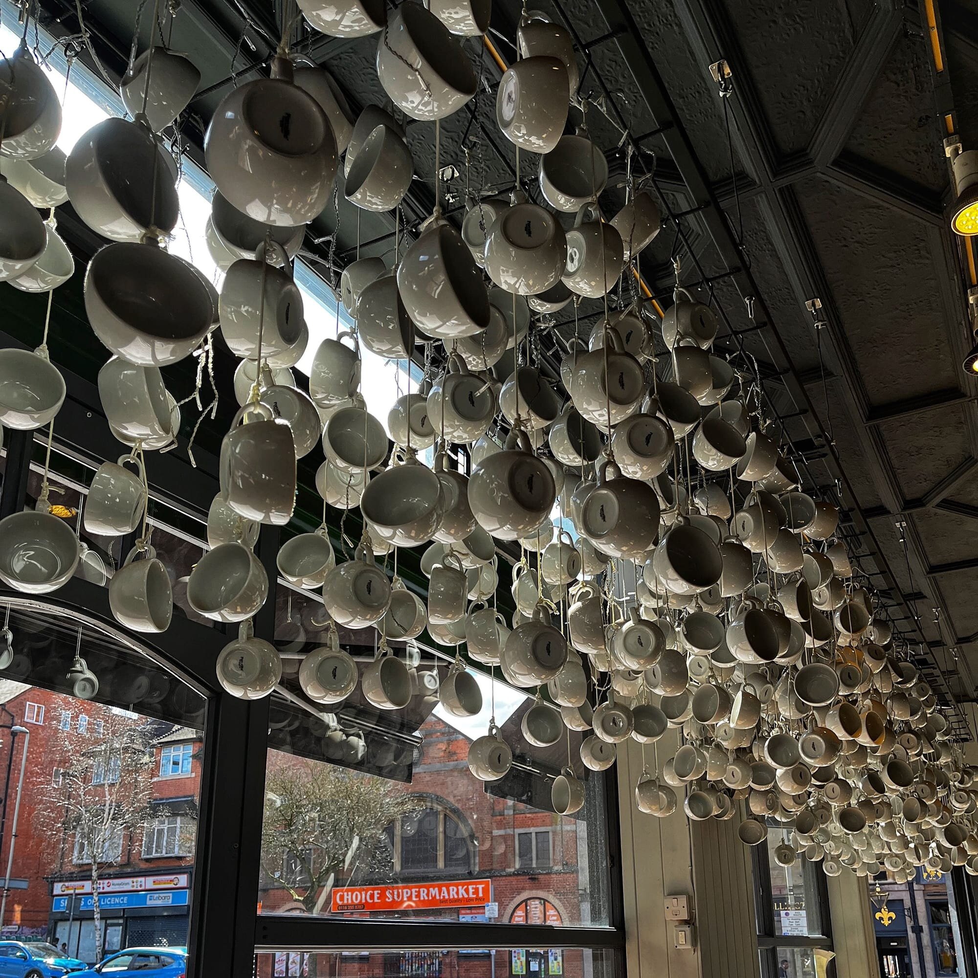 Hanging cups